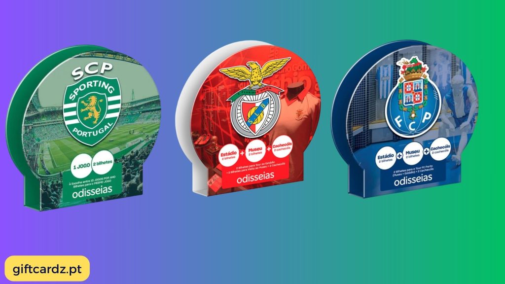 Gift Card Odisseias Jogos de Futebol